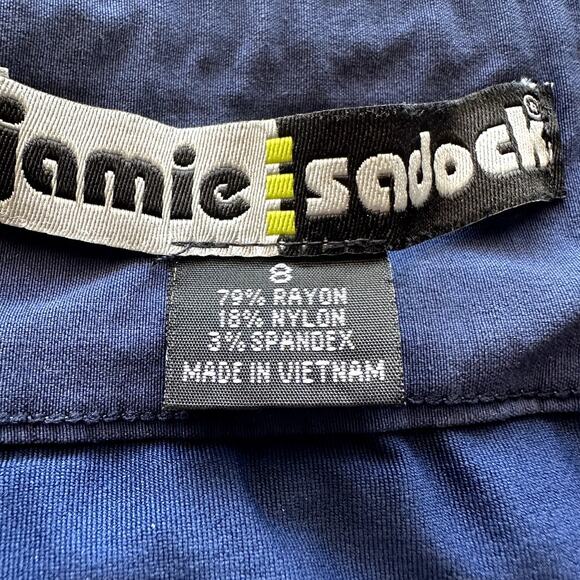 Jamie Sadock Woman's Navy Blue Golf Skorts Size 8 - Picture 6 of 7